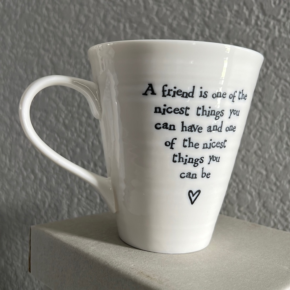 Porcelain Friendship Mug